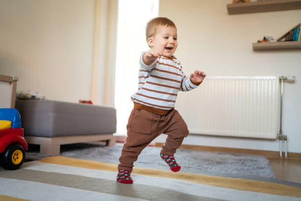 Grand parcours de motricité bébé